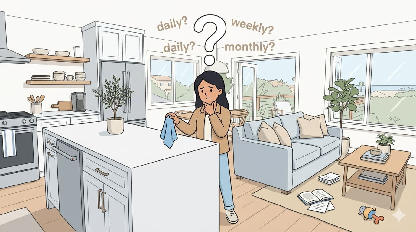 How Often Should You Clean Your House? (A Realistic Guide for Long Beach Homes) image