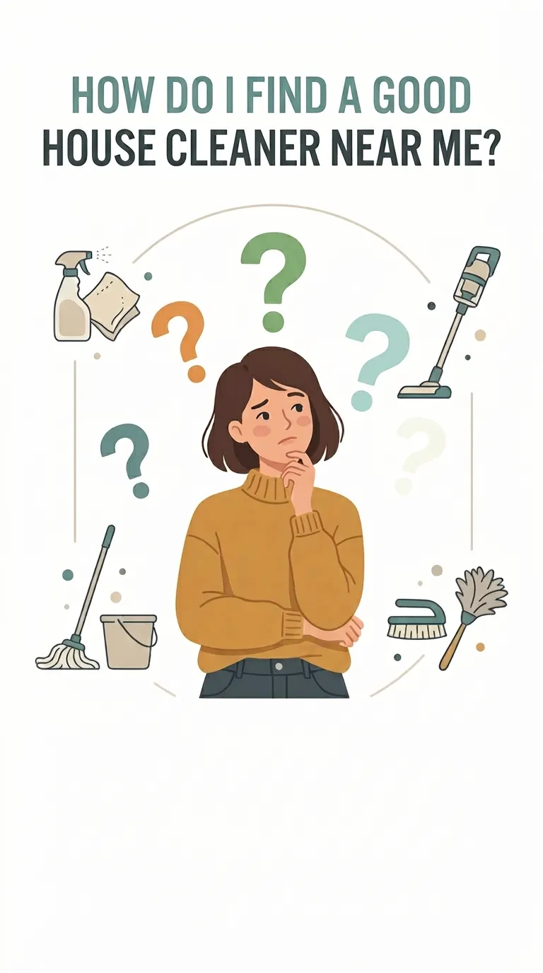 Blog post How Do I Find a Good House Cleaner Near Me? image
